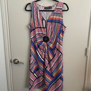 Beautiful Nina Leonard dress